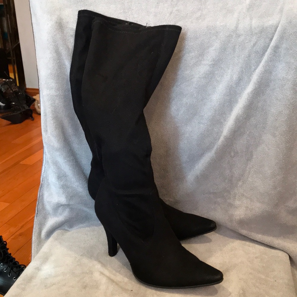 Knee High Soft Suede Boots